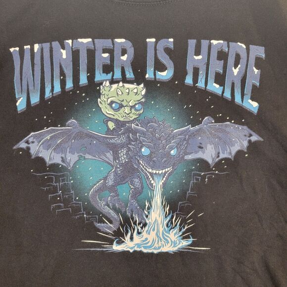 Game Of Thrones Shirt Mens XL House Of Dragon Funko Pop Night King - Picture 2 of 8